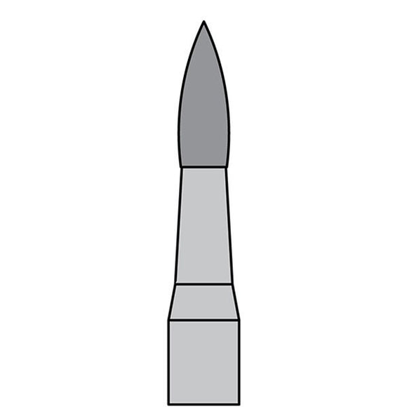 BurPlus Trimming and Finishing Bur #7901 12-Blade Flame