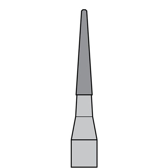BurPlus Trimming and Finishing Bur #9642 30-Blade Tapered Fissure