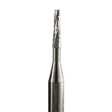 BurPlus Carbide Bur #698 Tapered Cross Cut Fissure